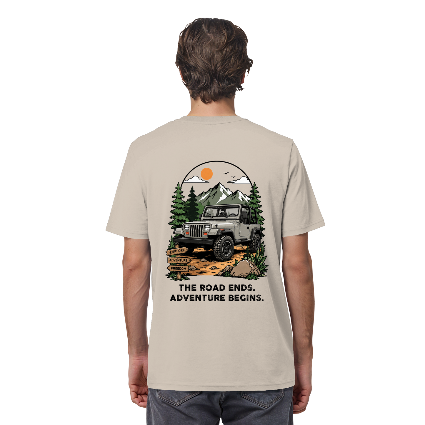 Herren Organic Shirt - Wrangler YJ