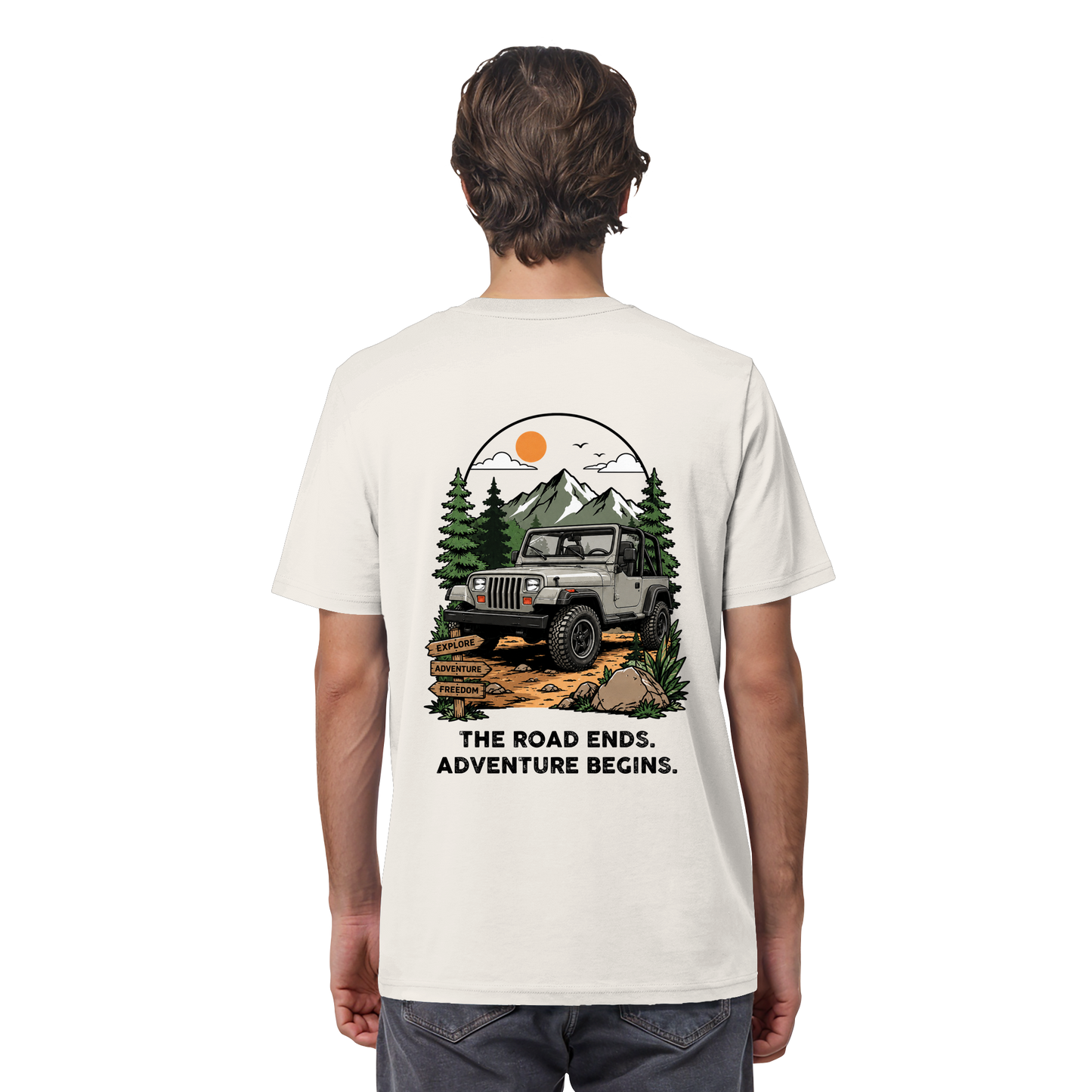 Herren Organic Shirt - Wrangler YJ