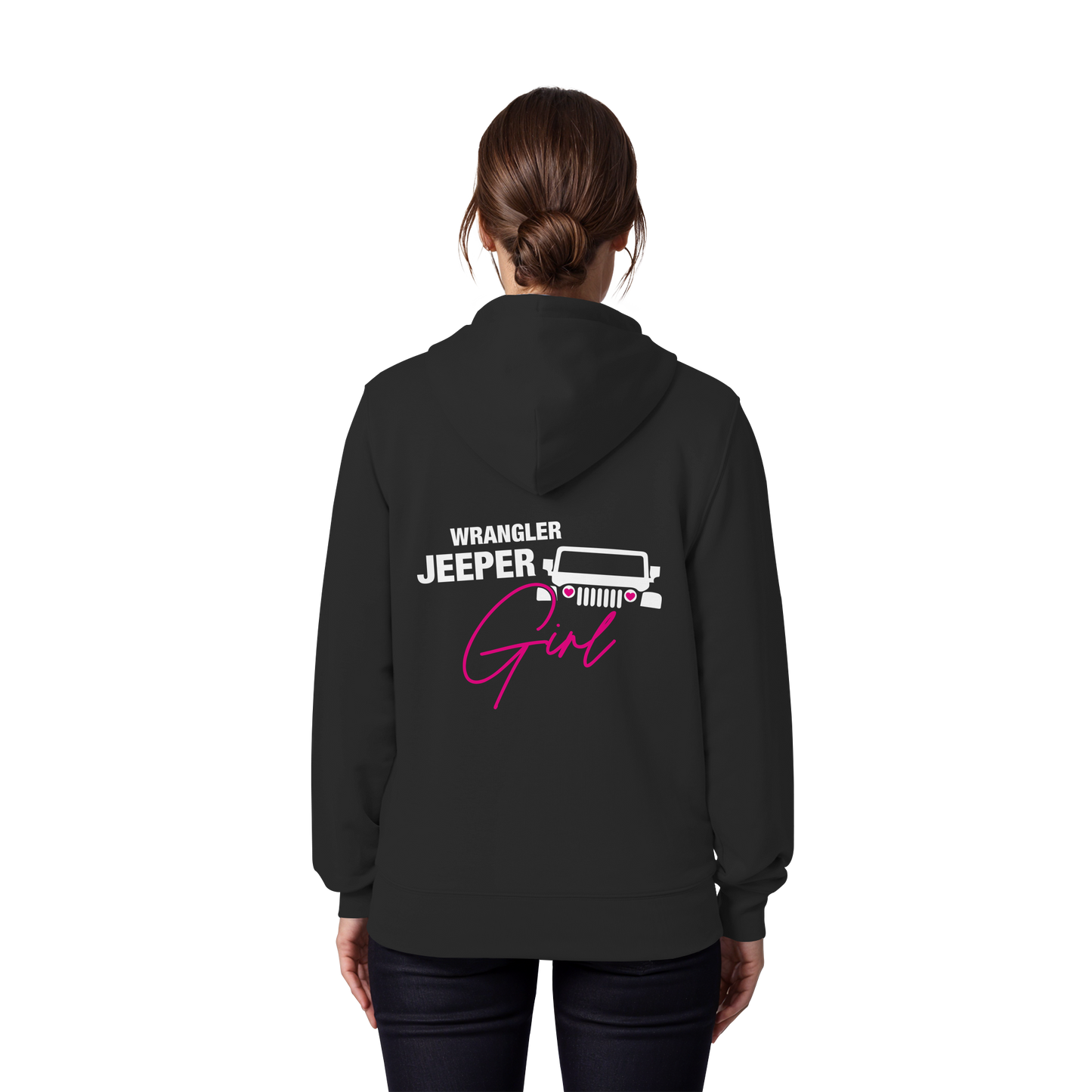 Wrangler Jeeper Girl  - Organic Zipper (Backprint)