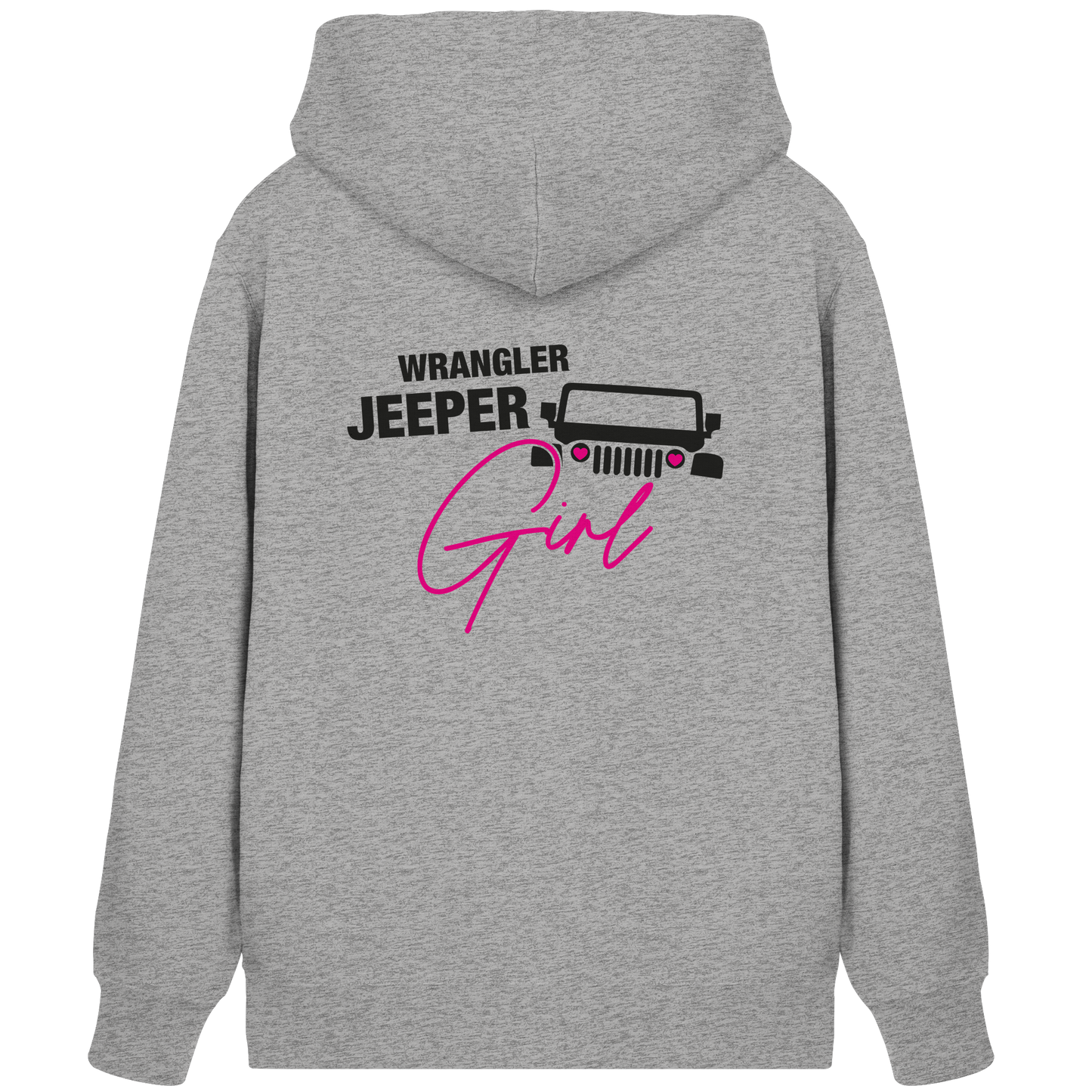 Wrangler Jeeper Girl  - Organic Zipper (Backprint)