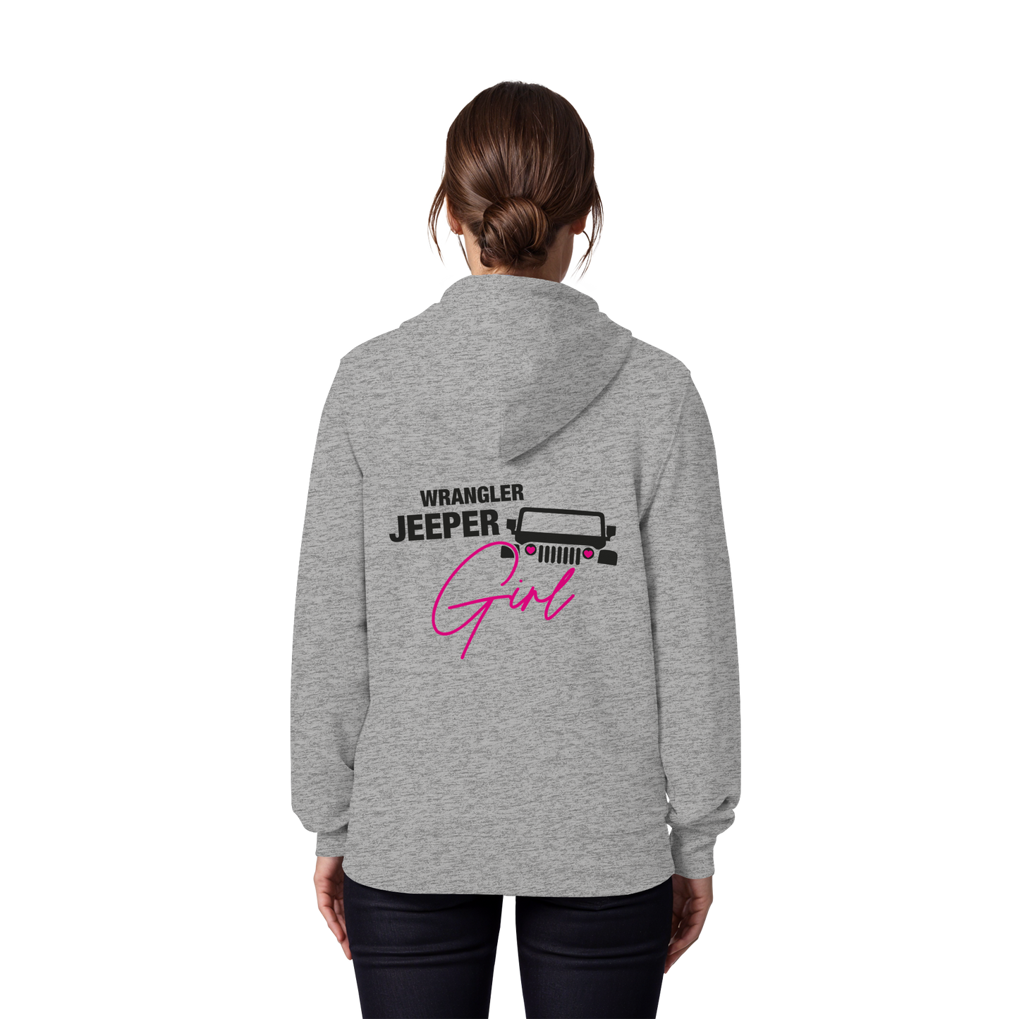 Wrangler Jeeper Girl  - Organic Zipper (Backprint)
