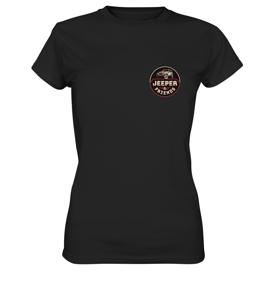 Jeeper & Friends – Ladies Premium Shirt für echte Offroad-Fans