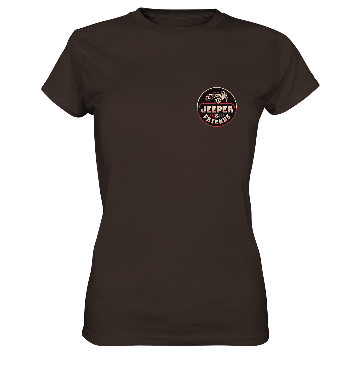 Jeeper & Friends – Ladies Premium Shirt für echte Offroad-Fans