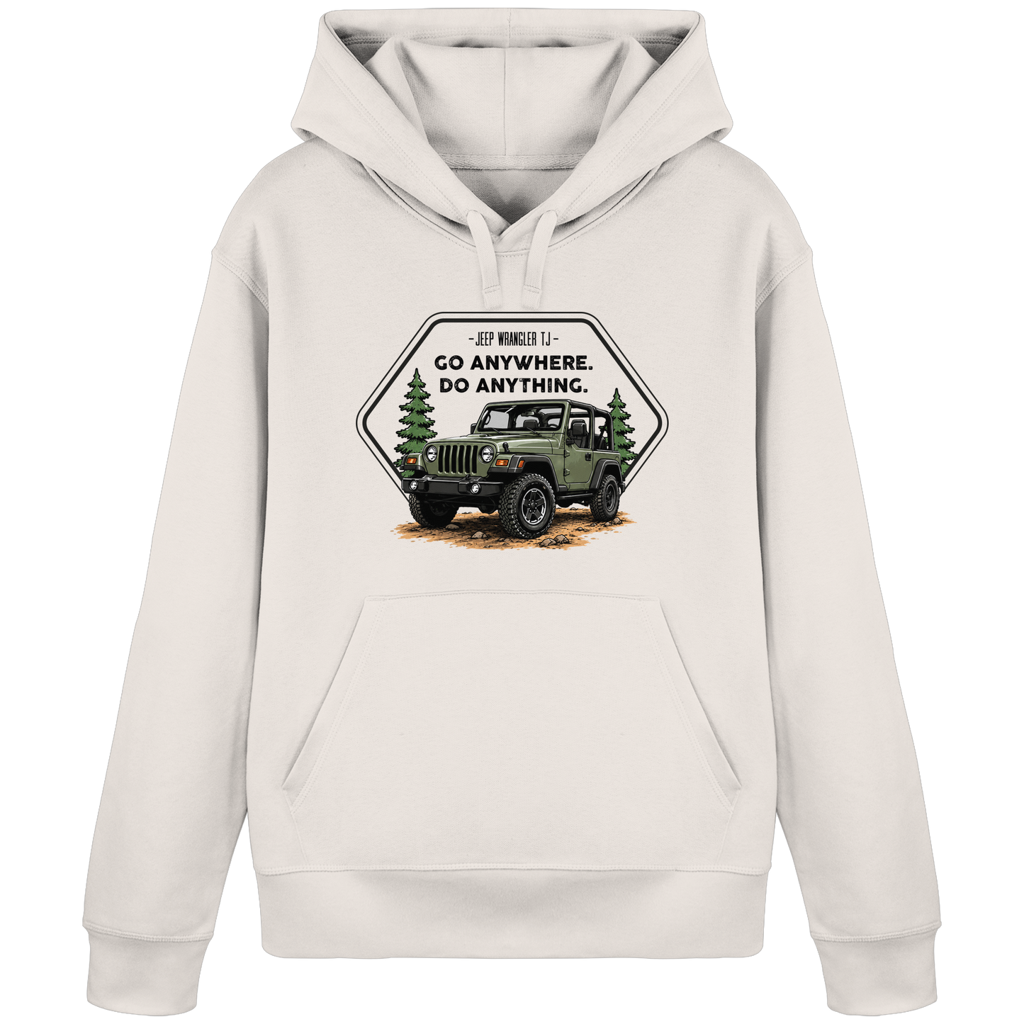 Organic Basic Hoodie - Wrangler TJ