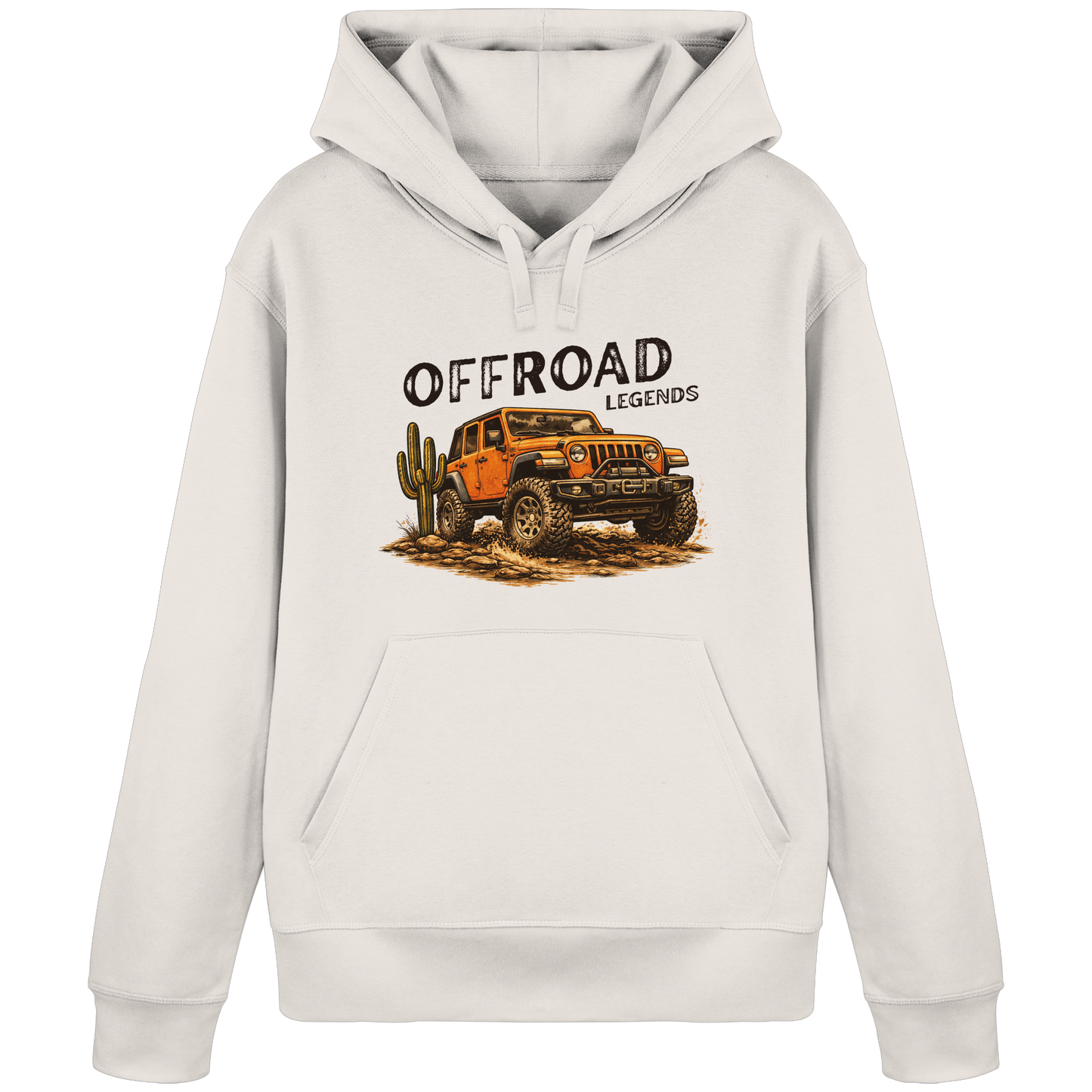 Offroad Legends - Mud & Mountains - Organic Basic Hoodie