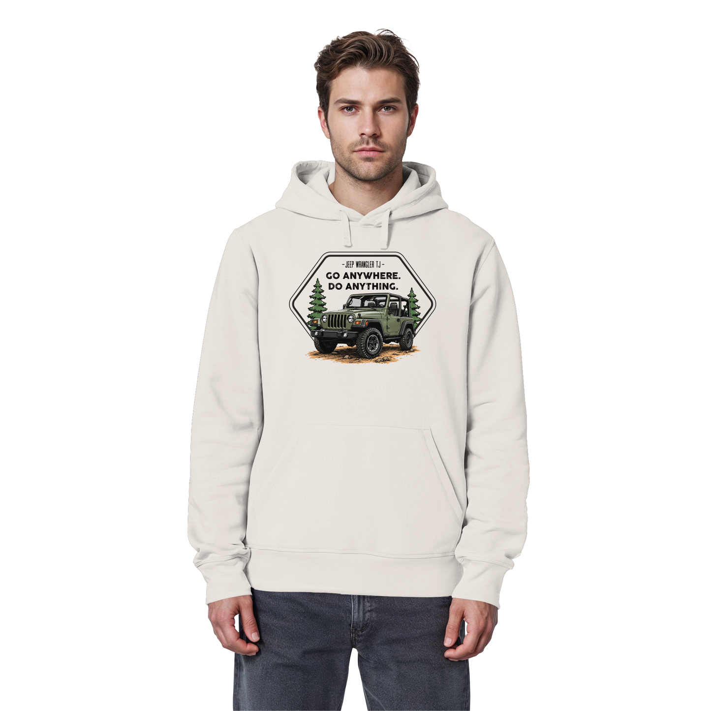 Organic Basic Hoodie - Wrangler TJ