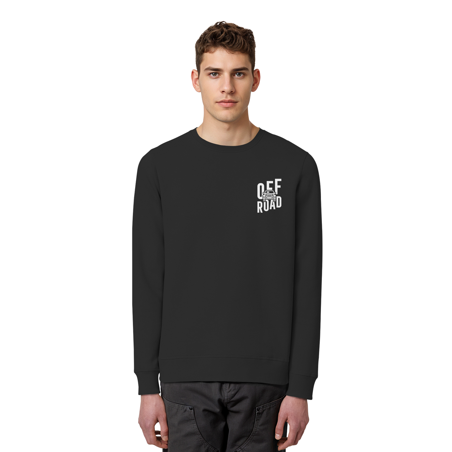 Offroad Jeeper Sweatshirt – Organic & Unisex