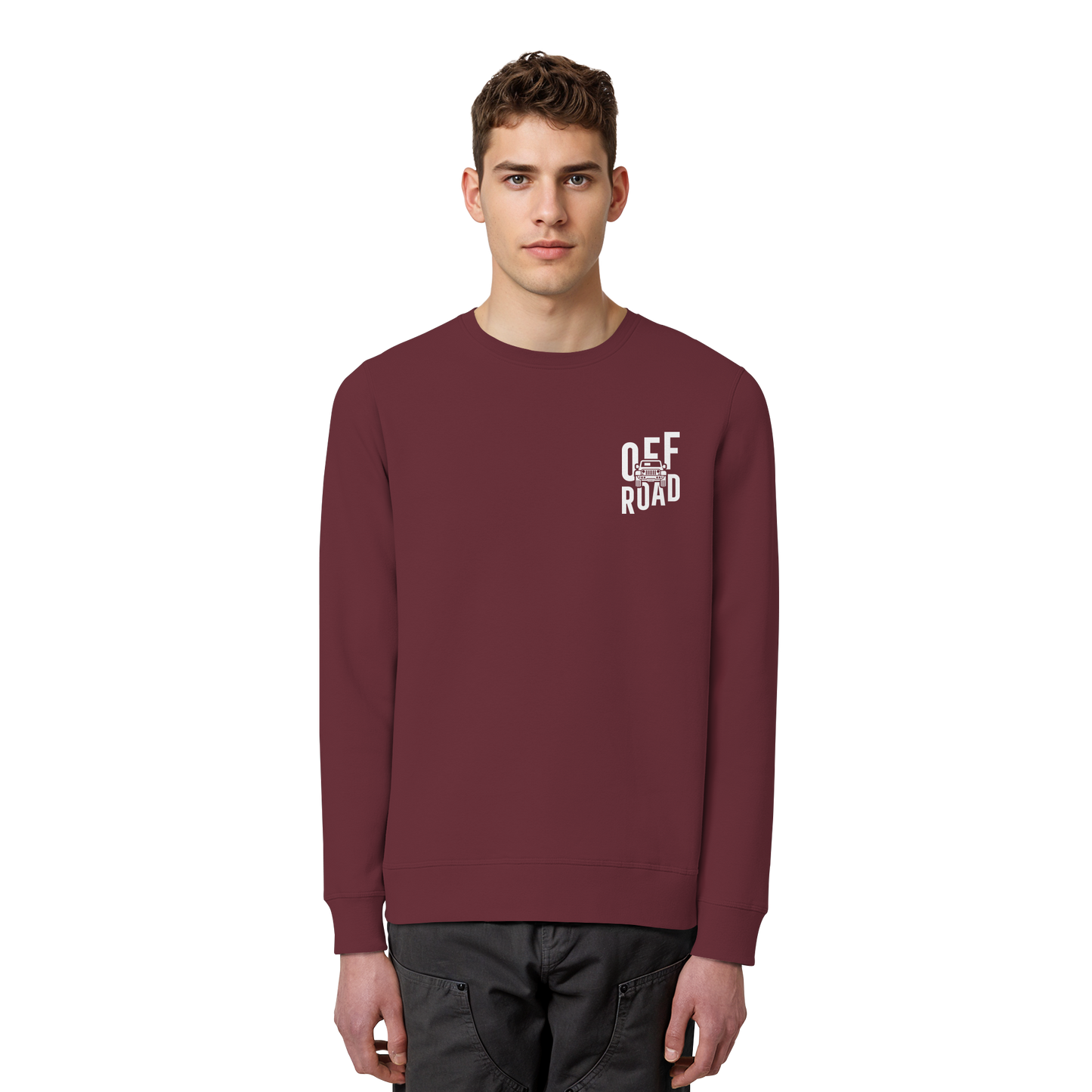 Offroad Jeeper Sweatshirt – Organic & Unisex