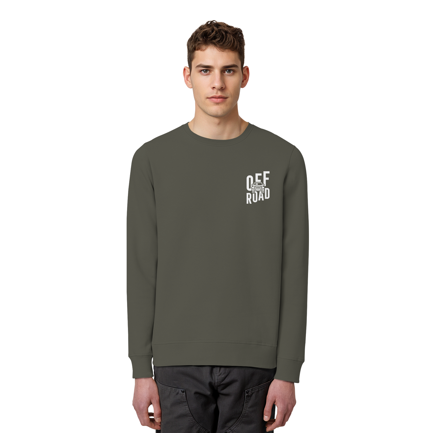 Offroad Jeeper Sweatshirt – Organic & Unisex