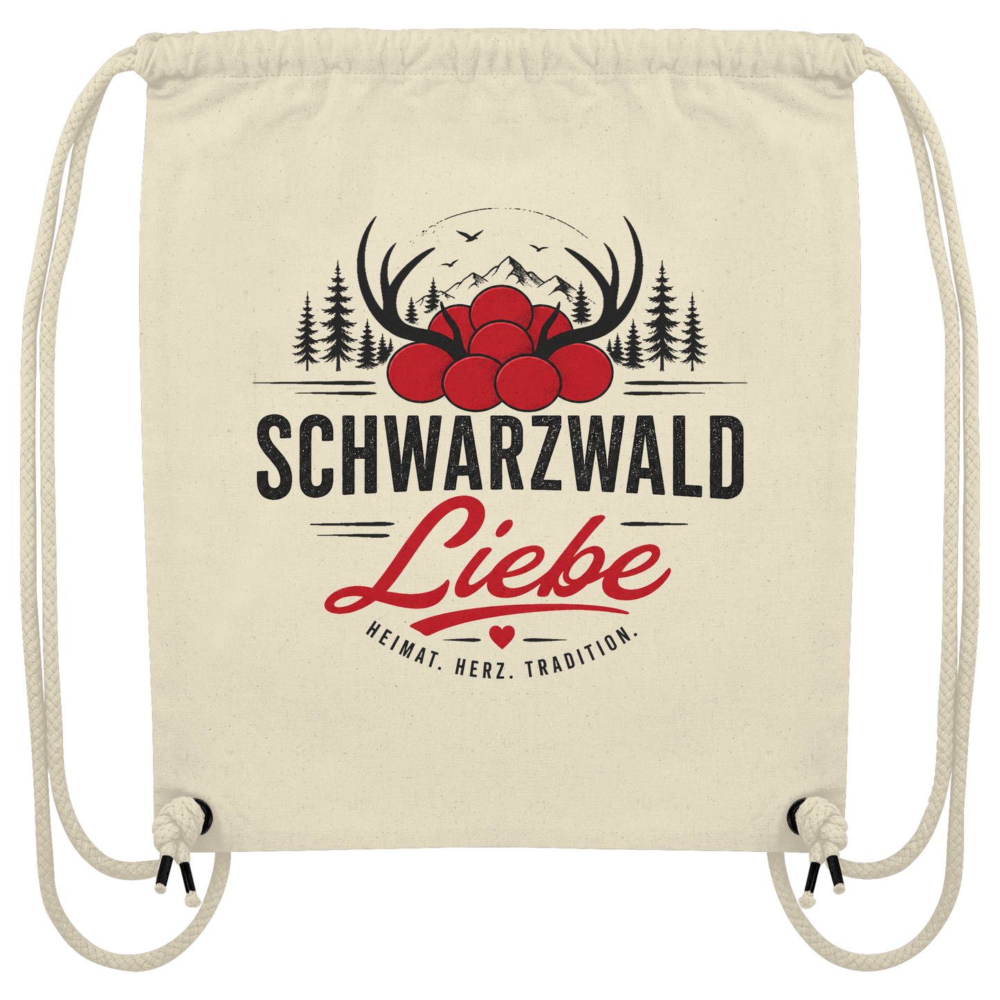SCHWARZWALD Liebe - Organic Gym-Bag