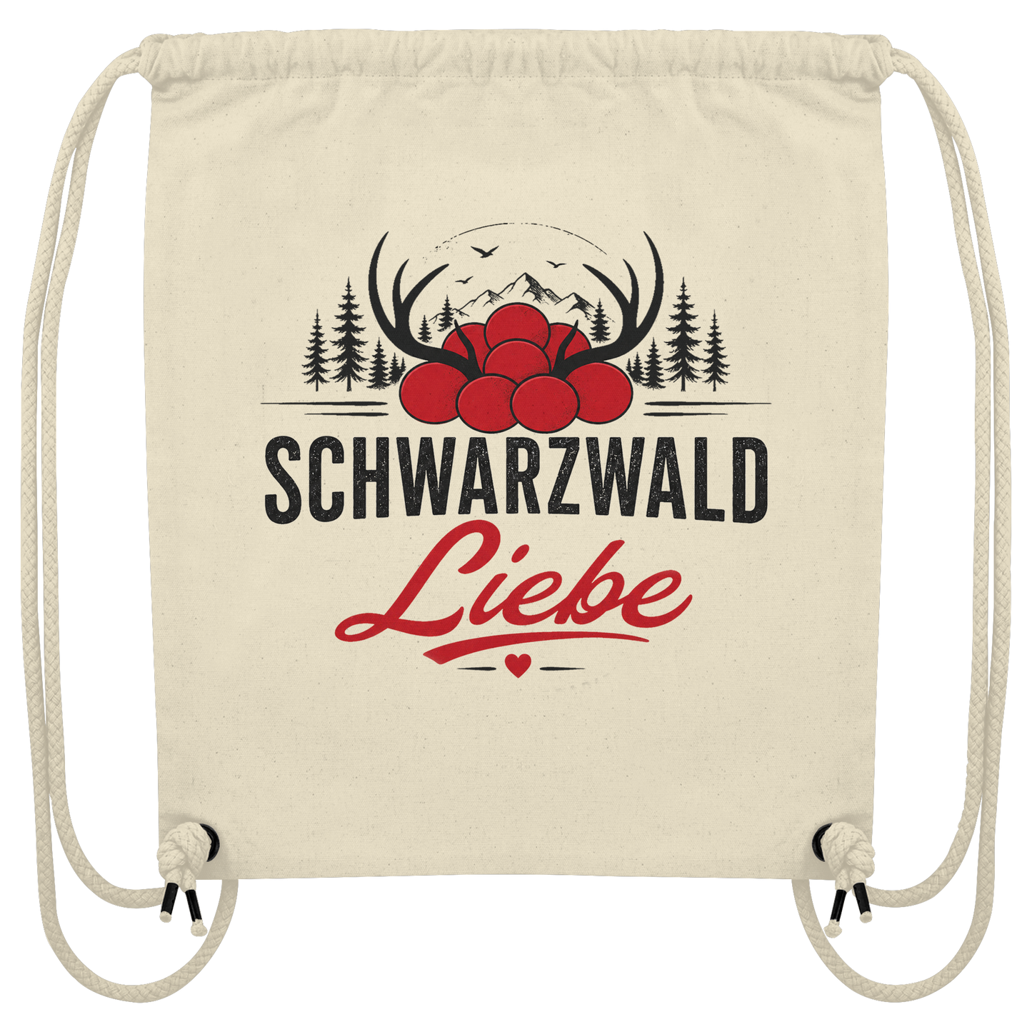 SCHWARZWALD Liebe - Organic Gym-Bag