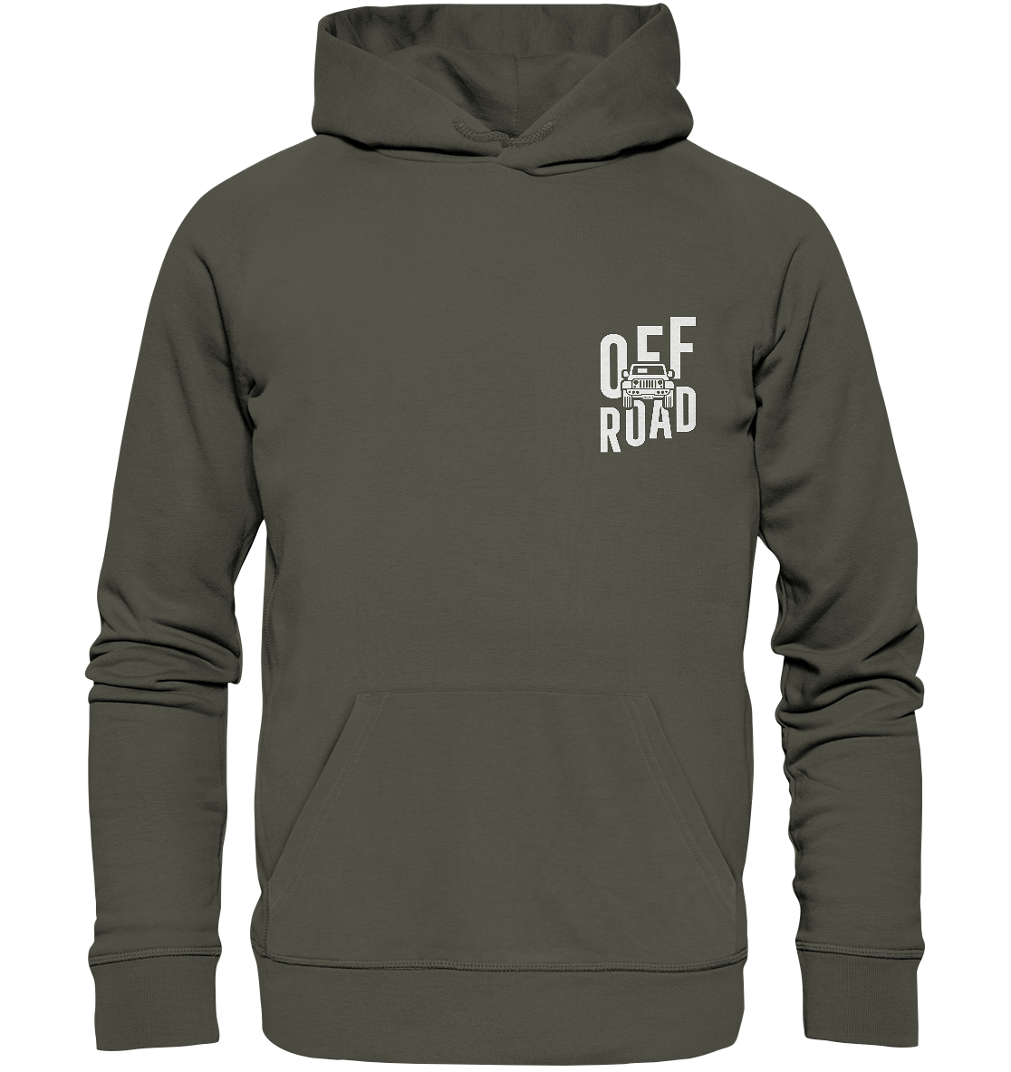 Offroad Jeeper Hoodie – Organic & Unisex