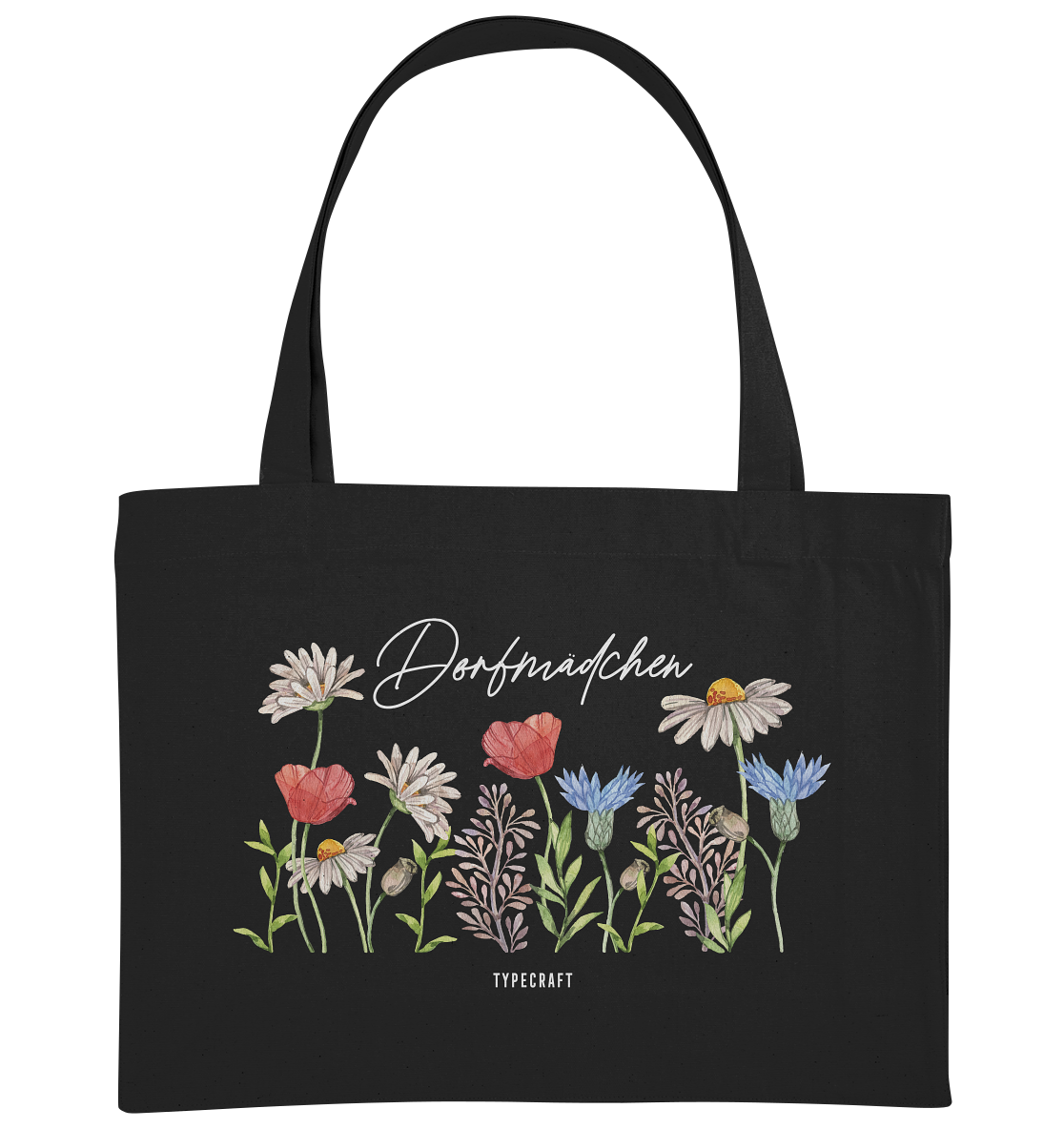 Organic Shopping-Bag „Dorfmädchen“ – nachhaltig, praktisch & mit Heimat-Style!