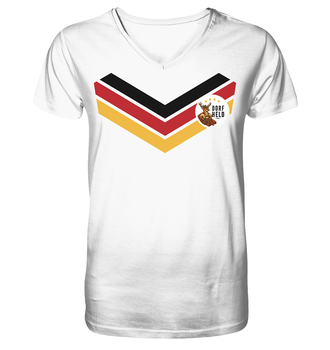 Dorfheld Deutschland Fanshirt - V-Neck Shirt