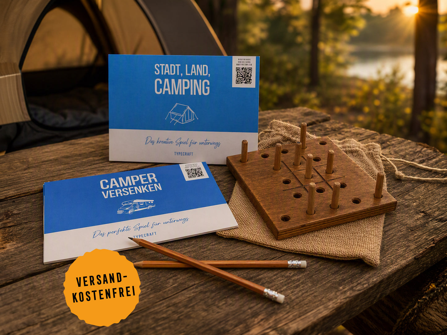 Geschenkset Camping – Das perfekte Geschenk für Camper, Vanlife-Fans & Outdoor-Abenteurer