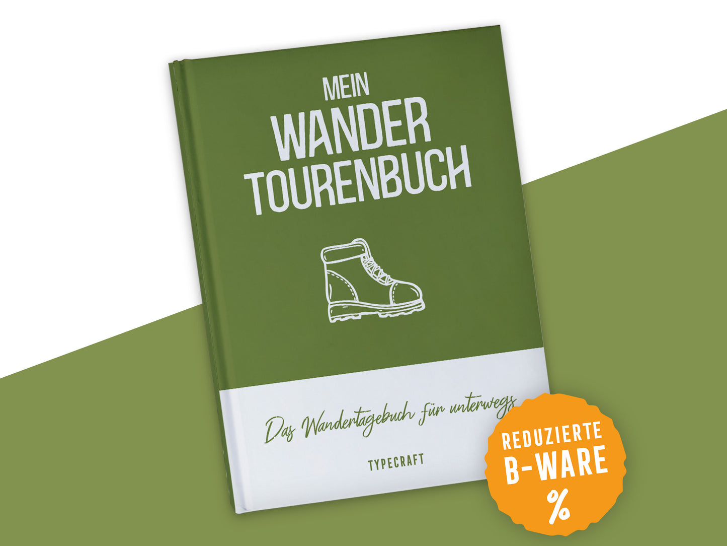 Mein Wander-Tourenbuch - Das Tourenbuch für unterwegs (B-Ware)